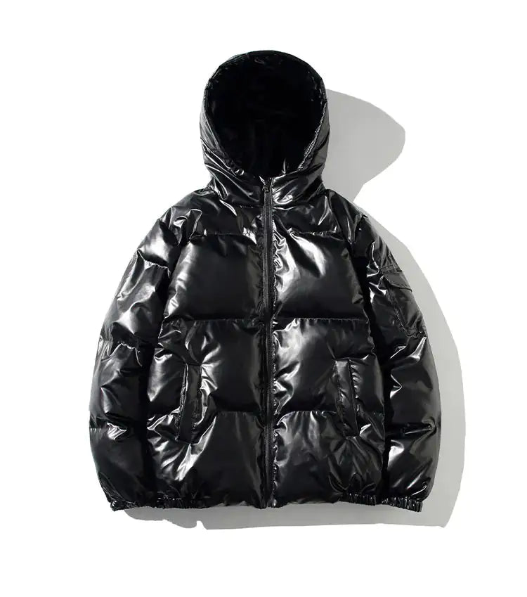 Glossy Puffer Jacket